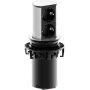Toma de corriente Bachmann 928.002 negro plateado