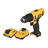 DeWALT DCD atornillador-taladro inalámbrico 10,8V batería Li-Ion, enchufe europeo