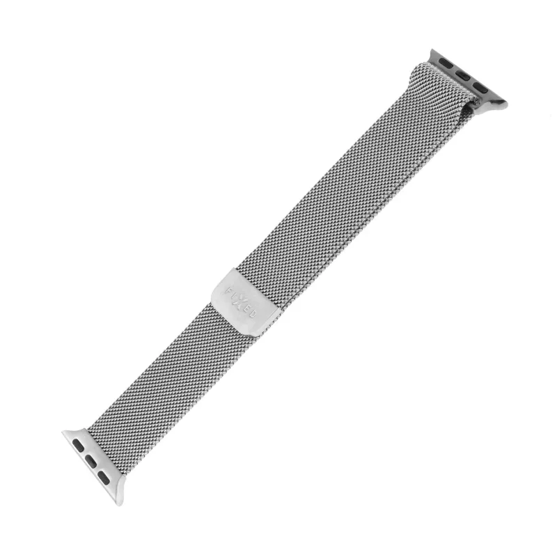 Correa de malla fija para Apple Watch 42/44/45/46/49mm | Plata
