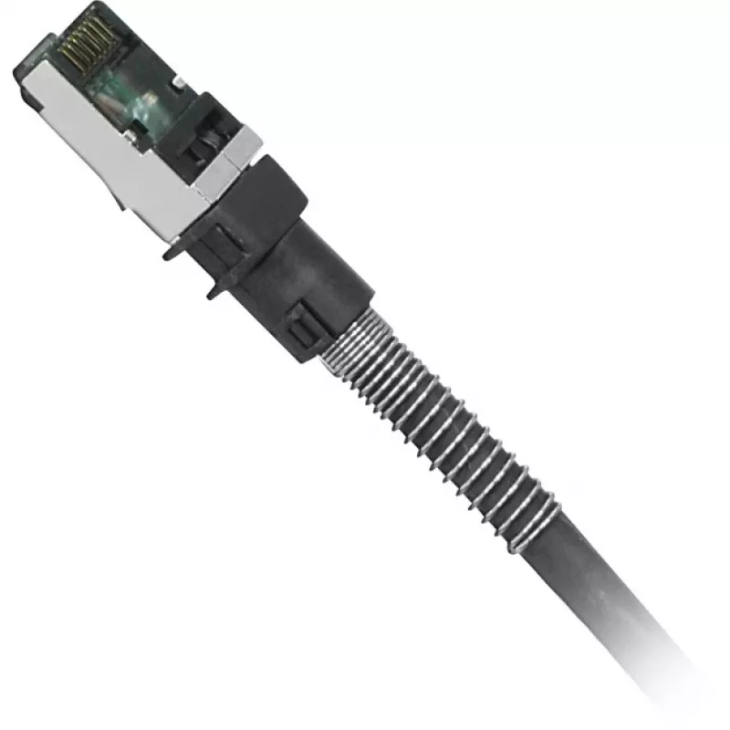 Cable de red PatchSee PCI6 FTP negro Cat6a 3,1m