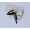 HT 3393, secador de pelo negro/plata