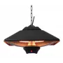 TunaBone TB2088-01 calefactor eléctrico de techo para patio, 1500 W, negro