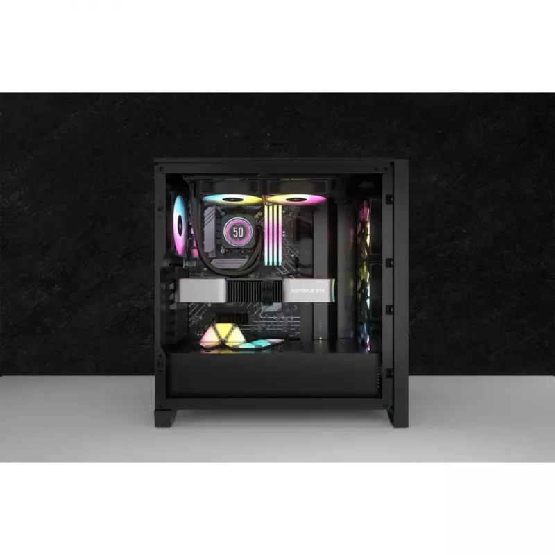 Corsair CW-9060074-WW Sistema de refrigeración para ordenador Refrigeración líquida todo en uno para procesador 12 cm Negro 1 ud.