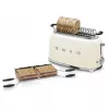 Tostadora Smeg 50's Style TSF02CREU crema