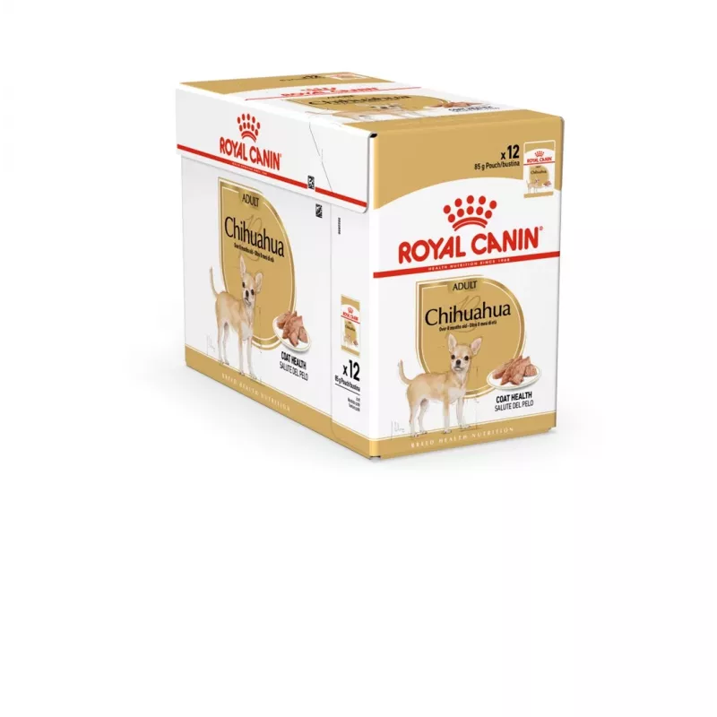 Royal Canin Chihuahua comida para perros, pack de 12 x 85 g