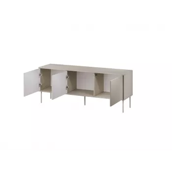 Mueble RTV Cama 3D TRESSE 150x40x55 cashmere mate