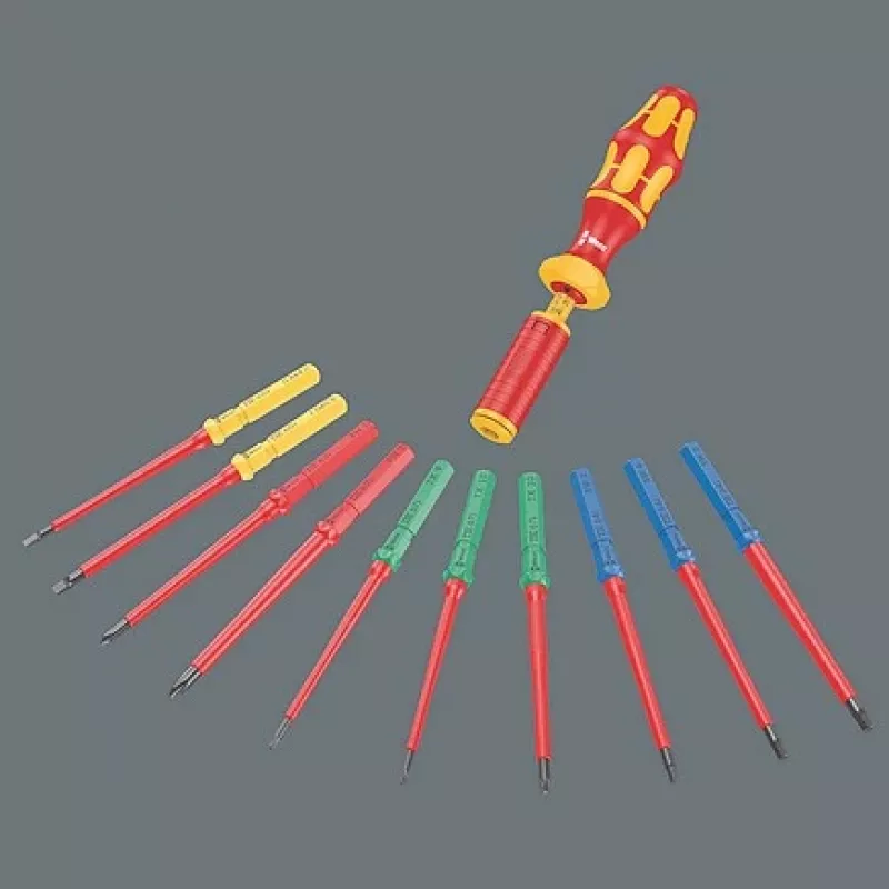 Wera 05006605001 set de destornilladores dinamométricos Kraftform Kompakt VDE 15