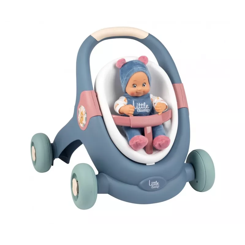 Little Smoby andador 3 en 1 con muñeca