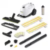Limpiador a vapor Kärcher SC 3 EasyFix Plus — depósito de agua 1 L, 1900 W, presión de vapor 3,5 bar, blanco