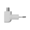 Akyga AK-AD-60 conector macho de repuesto EU CEE 7/16 a IEC C7, blanco