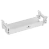 Organizador de cables/regletas bajo escritorio Maclean, carga máx. 5 kg, blanco, MC-106 W