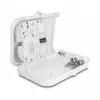 Caja de distribución de fibra óptica DeLOCK 8 puertos impermeable blanca