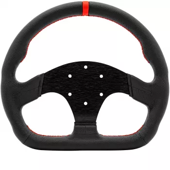 Simagic P-325D Volante 325 mm, aro de cuero, para sistemas Direct-Drive, sin buje