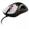 Ratón Glorious Gaming Glorious Model D Glossy (Negro), diestro, óptico, USB Type-A, 12000 DPI, 1 ms, Negro