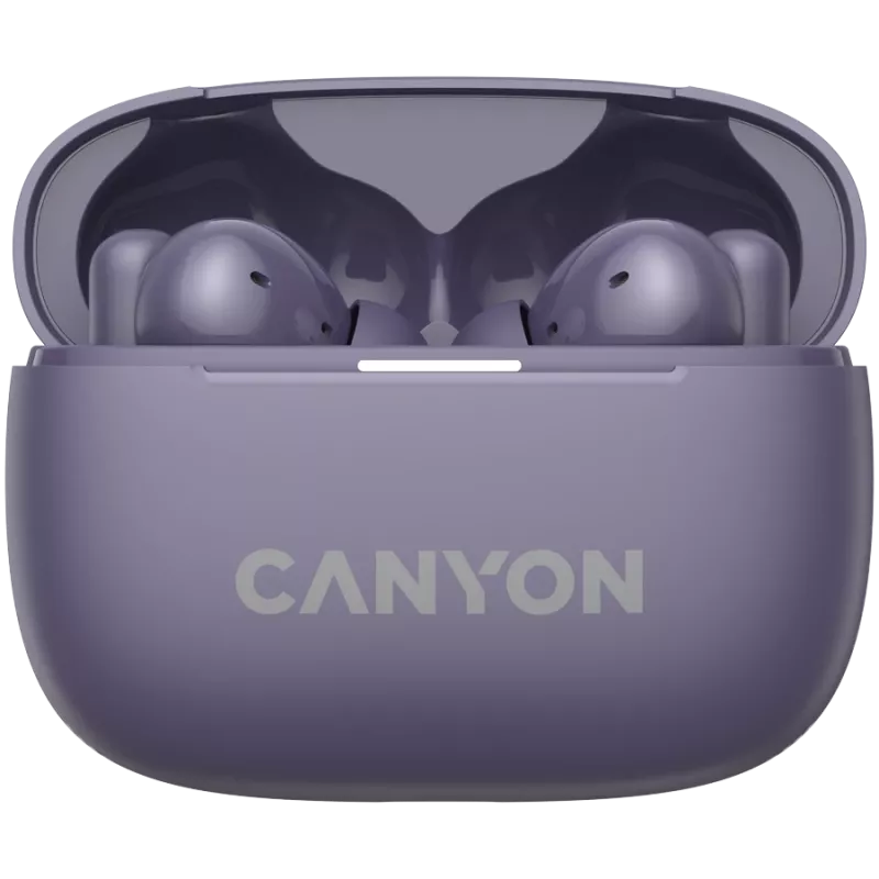 Auriculares con micrófono Canyon CNS-TWS10PL True Wireless Stereo (TWS) in-ear para llamadas/música/deporte/día a día USB Type-C Bluetooth violeta (CNS-TWS10PL)