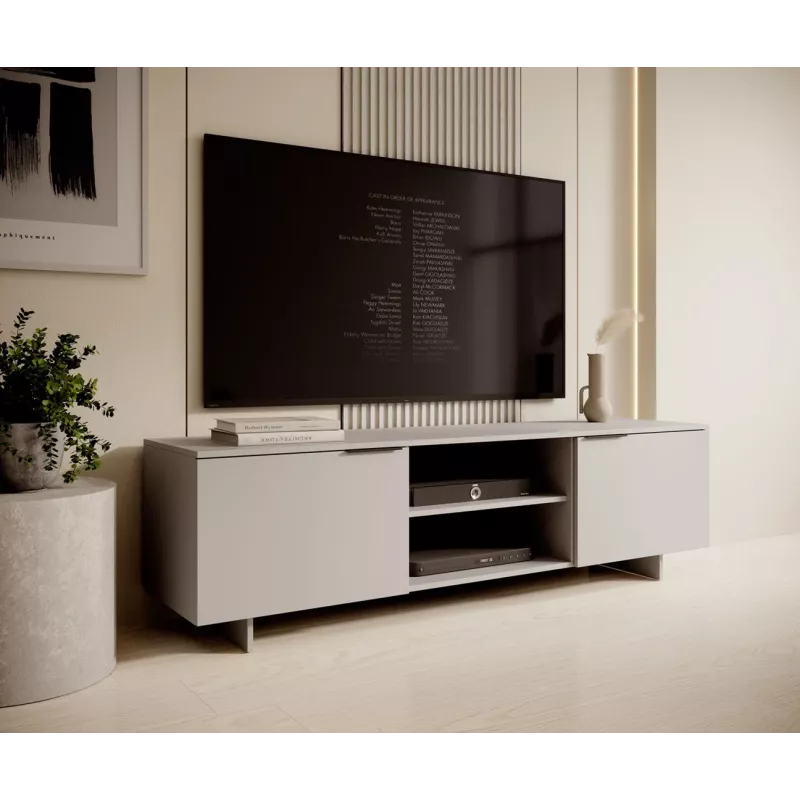 Mueble RTV Cama 2D1P ALMA 180x41.5xH55 cashmere