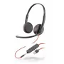 HP Poly Poly Blackwire C3225 USB - Serie 3200 - Auricular - On-Ear - Con cable - USB, jack 3,5 mm - Aislamiento acústico (209747-101)