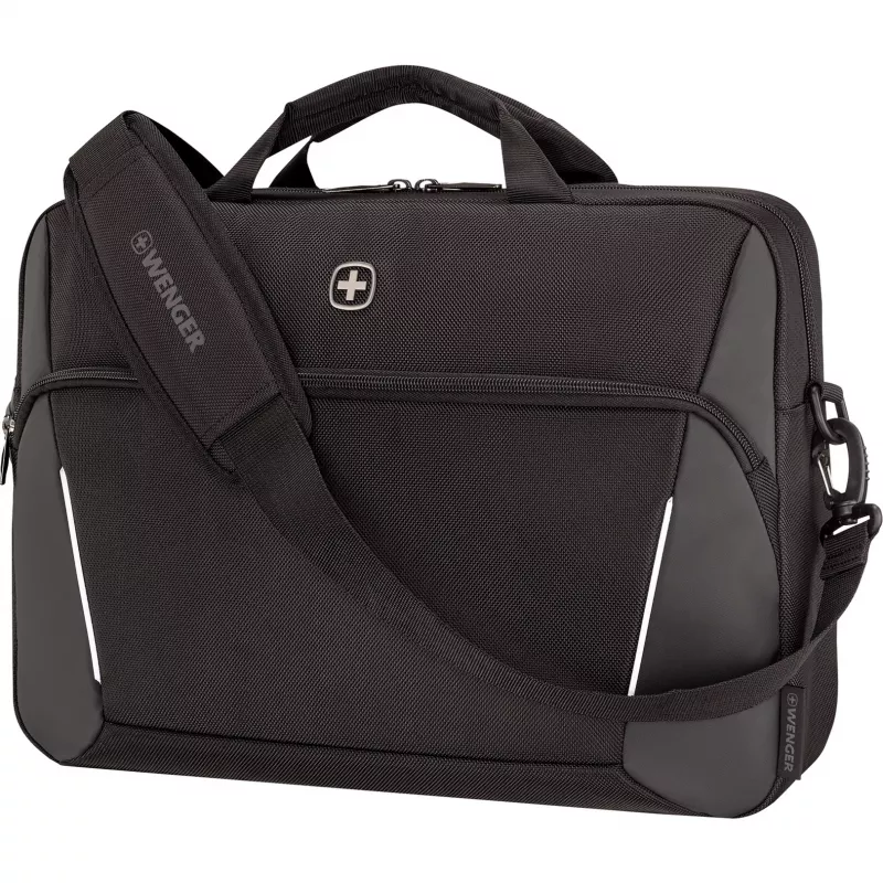 Maletín portátil Wenger XE Compact Brief 16 con compartimento para tablet, negro