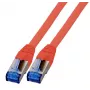 Cable de conexión RJ45 EFB-Elektronik Cat.6A S/FTP TPECat.7 cable en bruto superflex rojo 3m Fabricante: EFB Elektronik (K5525FRT.3)