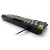 Teclado mecánico MEDIA-TECH MT1260 Red Core MX60, factor de forma 60%, interruptores CHERRY MX Red, iluminación RGB, USB, verde