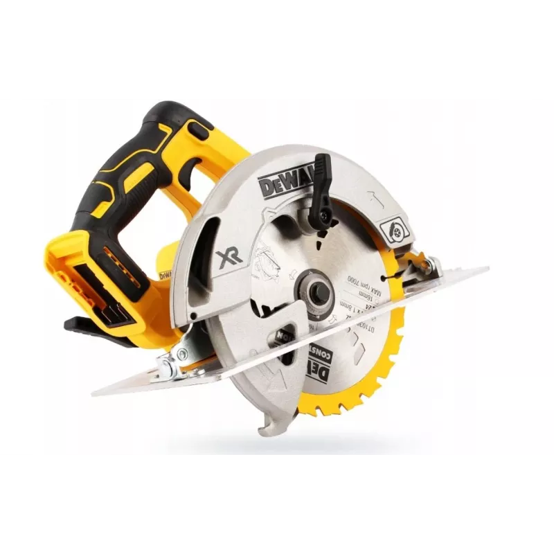 Sierra circular portátil DeWALT DCS570P2-QW 18,4 cm plateado, amarillo 5500 rpm