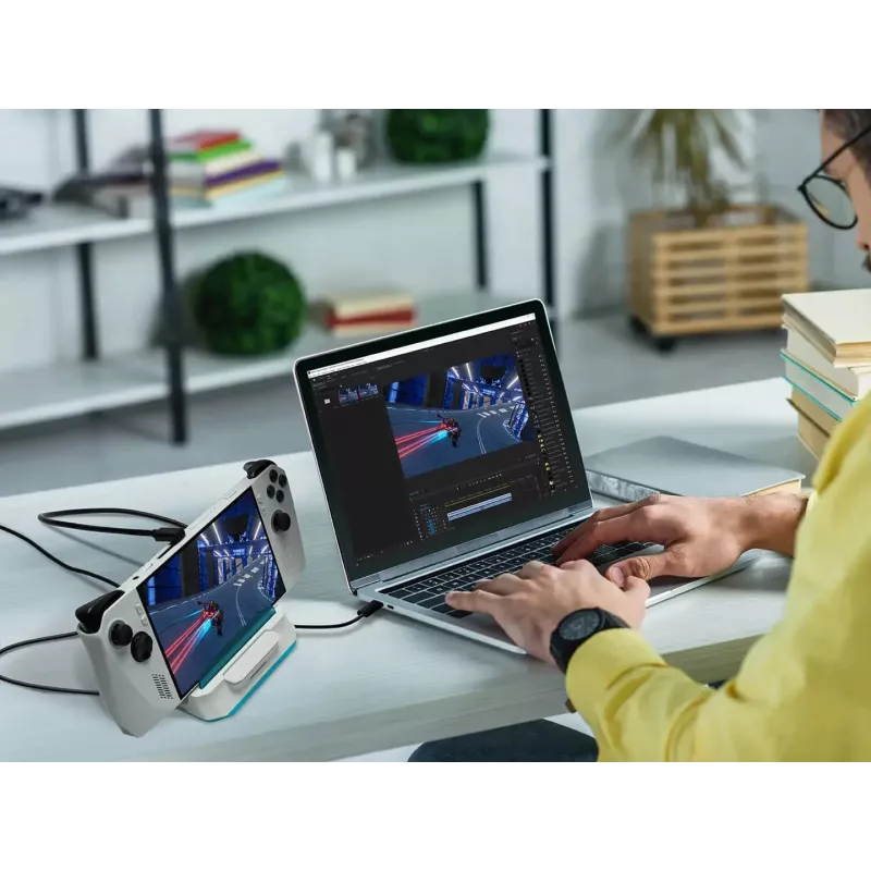 AVerMedia X'TRA GO GC515 base de captura de vídeo, grabación 4K30/1080p120, salida HDMI 4K60, USB-C DP Alt Mode, USB Power Delivery, blanca