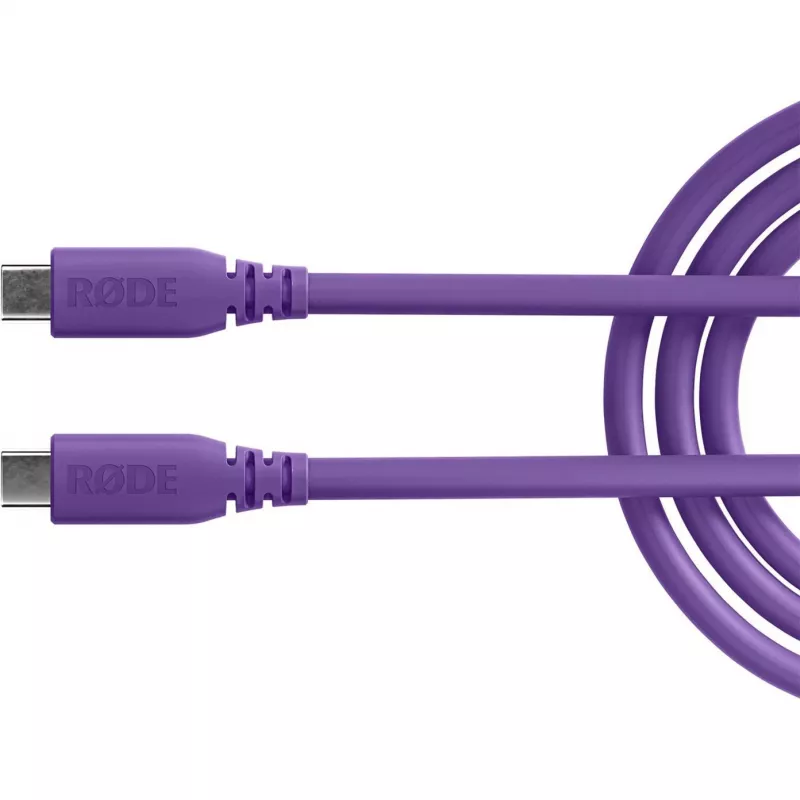 Cable USB-C a USB-C Rode SC27-PU USB 3.2 Gen1, morado (2 m, PD)