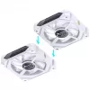 Set de ventiladores Jonsbo ZL-120WR PWM ARGB Reversed 120mm, 3 uds.