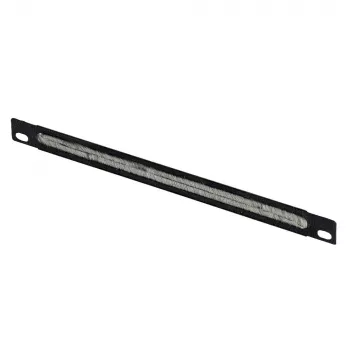 Panel pasacables LOGON RA10115BL negro metal 10 pulgadas