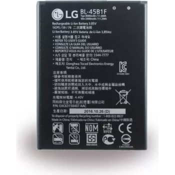LG Electronics - Batería de iones de litio - V10 F600, V10 H900 - 3000 mAh (BL-45B1F)