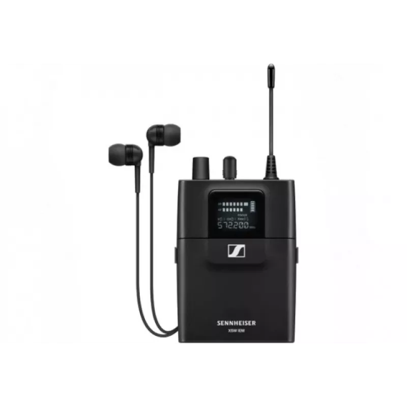 Set de monitorización in-ear Sennheiser XSW IEM SET A 476–500 MHz sistema de monitorización personal inalámbrico