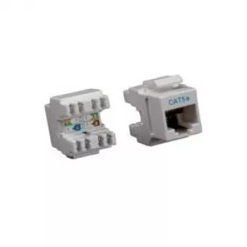 ROLINE Cat.5e Keystone, RJ-45, no apantallado, gris claro (26.11.0343)