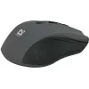 Ratón óptico inalámbrico DEFENDER MM-935 RF, ambidiestro, 1600 DPI, gris, receptor USB, pilas AAA