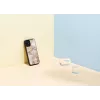 Funda protectora iKins para Apple iPhone 12 mini — patrón de mármol rosa, ajuste fino