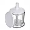 Accesorio para batidora Bosch MFZ4050, carcasa de plástico blanco transparente