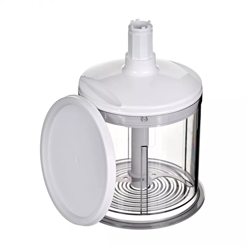 Accesorio para batidora Bosch MFZ4050, carcasa de plástico blanco transparente