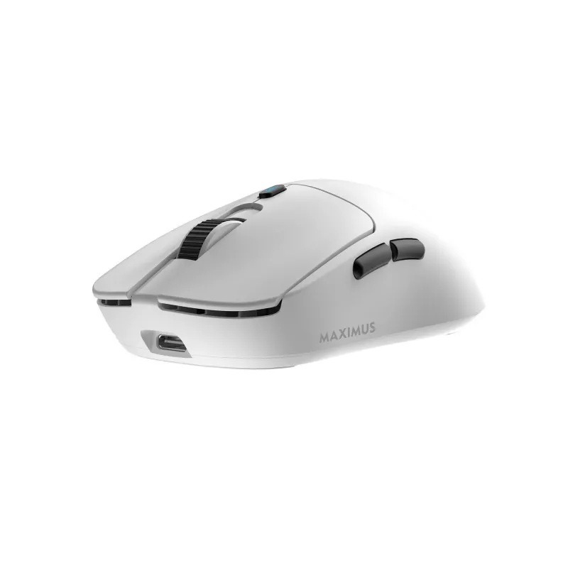 Ratón White Shark GM-9010 MAXIMUS Blanco USB