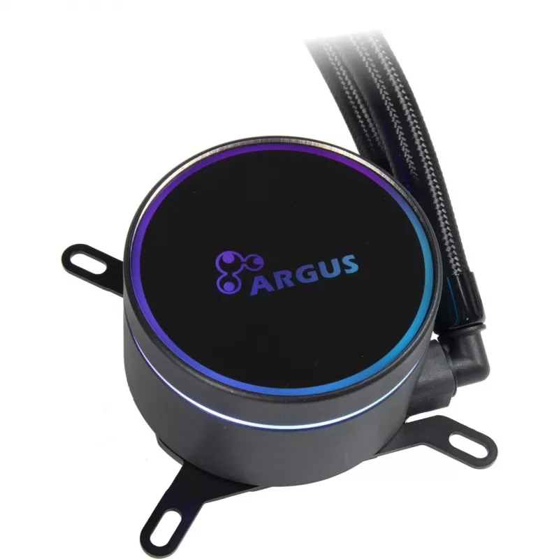 Refrigeración líquida todo en uno Inter-Tech LC-120 RGB 12 cm negro