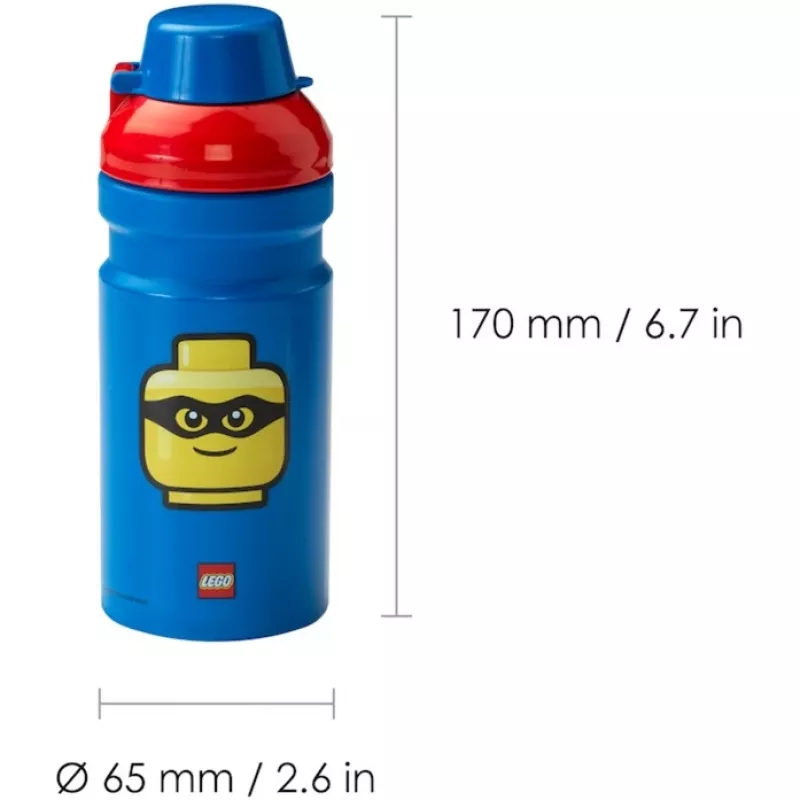 Set de comida LEGO 40580001 Bright Blue – Set de fiambrera y botella para niños