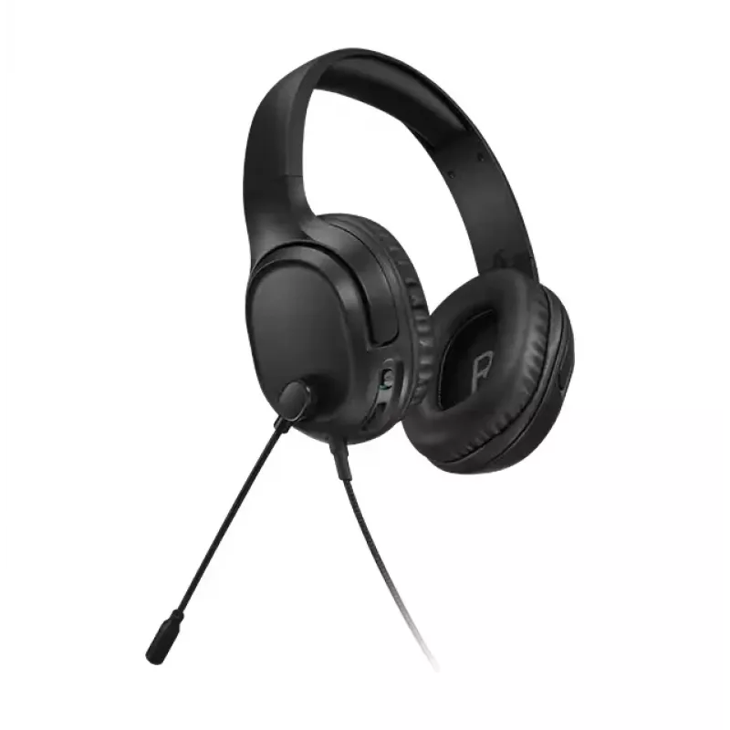 Lenovo H110 auriculares gaming GXD1P46879, con cable, 3,5 mm, micrófono integrado, controlador de 50 mm, 50 Hz-20 kHz, 32 Ω, negros