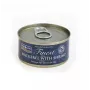 Comida húmeda para gatos FISH4DOGS Caballa con gamba 70 g — gatos adultos, sabor a pescado, lata, sin gluten