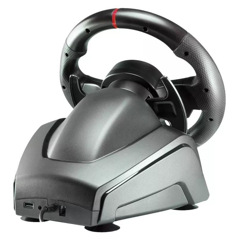 Volante + pedales + joystick Subsonic SA5658 negro USB para PlayStation 4 Xbox One