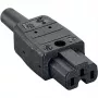 Toma de corriente eléctrica hembra Bachmann 916.170