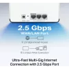 Router MERCUSYS Halo H85X Dual-Band Wi‑Fi 6 (802.11ax), 2,4/5 GHz, hasta 2402 Mbit/s, 3 puertos LAN, blanco (pack de 3)
