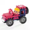 Marioinex Mini Waffle set de construcción de 112 piezas – Farmer Urocze Ranczo, multicolor, edad 6+