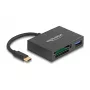 Lector de tarjetas DeLOCK USB-C para tarjetas XQD y SD USB 5 Gbit/s