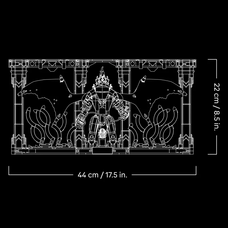 LEGO ICONS 10367 El Señor de los Anillos: Balrog Book Nook