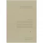 Archivador de cartón SEG-1(R) A4 400 g con prensa y acolchado, marrón