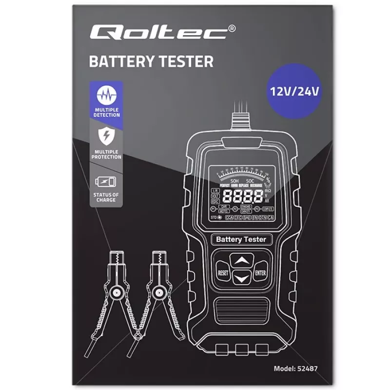 Qoltec 52487 pantalla negra