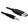 DeLOCK 83115 Convertidor USB 2.0 a Serial TTL 3,5 mm 1,8 m – 5 V
